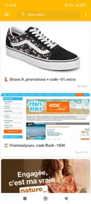 Max de bons plans android App screenshot 9