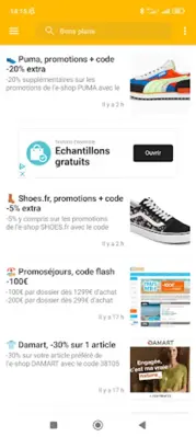 Max de bons plans android App screenshot 10