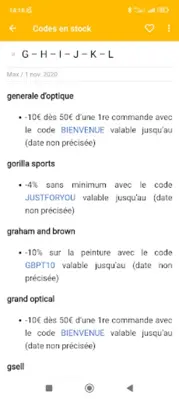 Max de bons plans android App screenshot 6